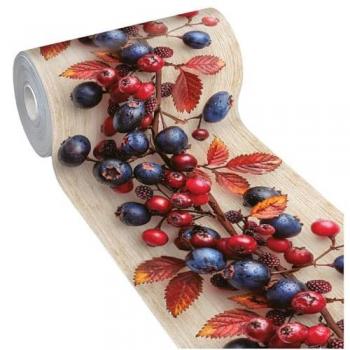 Tapis de Cuisine en PVC Myrtilles Antitaches