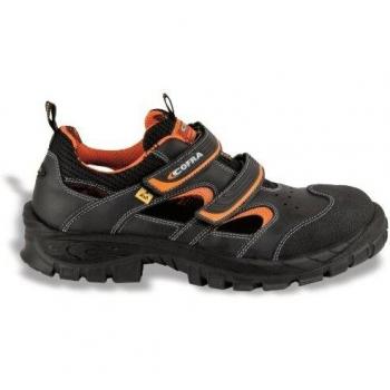 Cofra Black Safety Sandals Vithar S1 ESD