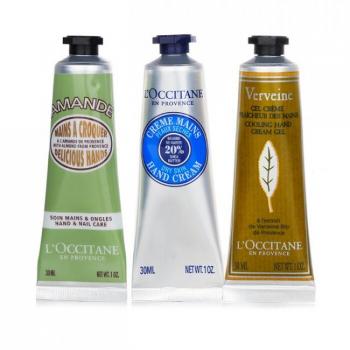 L'Occitane Moisturizing Hand Cream Set: 3pcs