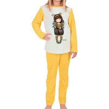 Chemise de nuit Admas avec pantalon jaune Bee-Loved Santoro London