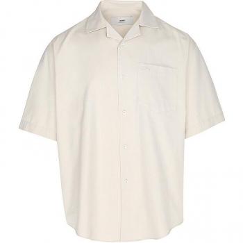 AMI PARIS Beige Hemd Regular Fit Herren Größe 41