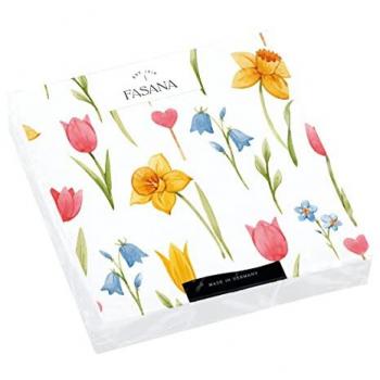 Fasana Servietten Frühlingsträume 20 Stück 33x33cm