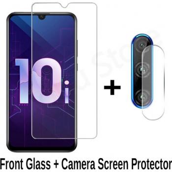 Funda de Vidrio 2 en 1 para Honor 10i y 10 Lite