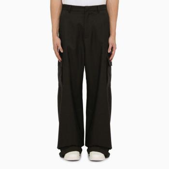 Men’s Off‑White Black Cargo Pants with Logo – Size 50 (OMCF037C99FAB002)
