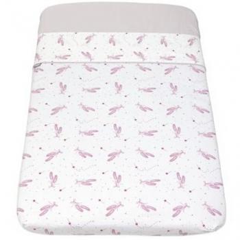 Set Lenzuola Chicco Culla Rosa 2 Pezzi