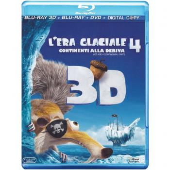 L' era glaciale 4. Continenti alla deriva 3D (Blu-ray 3D)