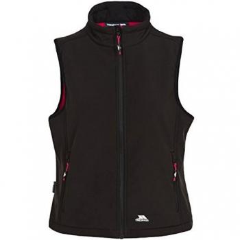 Damen-Windsoftshell Norma – Black – L – Schwarz