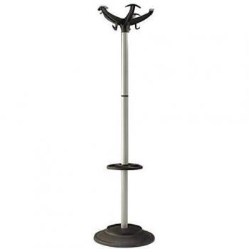 APPENDIABITI 168CM A 5 POSTI C/PORTAOMBRELLI NERO/GRIGIO