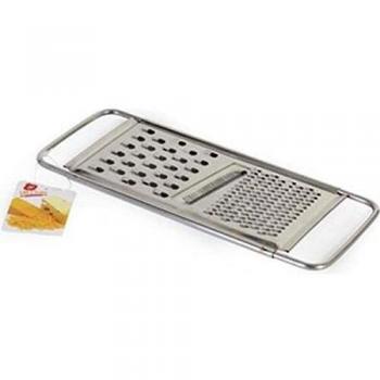 Rallador Mi Cocina 47497 Inox 3 en 1, 10.3 x 27 cm, Metal