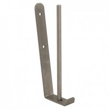 Accessoire luminaire extérieur Les Jardins TINKA-Support mural pour torches ALU ou TECK Argenté