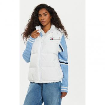 Tommy Jeans Alaska Smanicato DW0DW18862 Bianco Regular