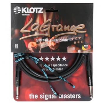 Câble guitare Klotz LaGrange Supreme 3 m