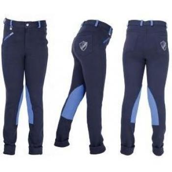 Hyper Performance Belton Junior Jodhpurs – Pink Navy Combo, 30