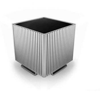 Streacom DB4 Fanless Cube (Mini ITX), PC Gehäuse, Grau