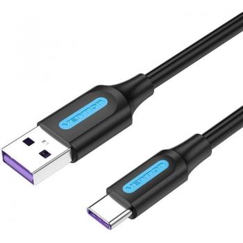 Vention USB‑A to USB‑C Transfer Cable, 2 M, Black