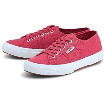 Basket Superga 2750-COTU CLASSIC Lacets Rose