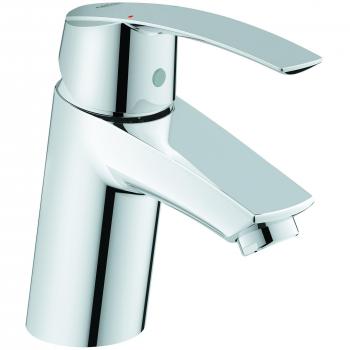 Grohe Single Lever Bathroom Sink Mixer with Stopper, Chrome