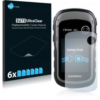 Savvies Screen Protector for Garmin eTrex 30x Clear Film (6 Pack)