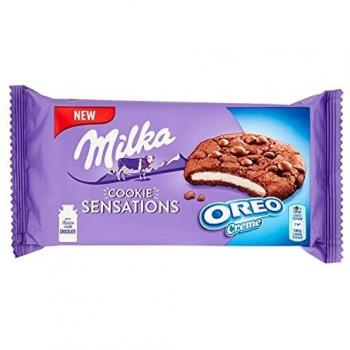 Milka Oreos Cremosos con Sabor a Vainilla