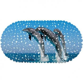 Waterproof Dolphin Pattern Bath Mat
