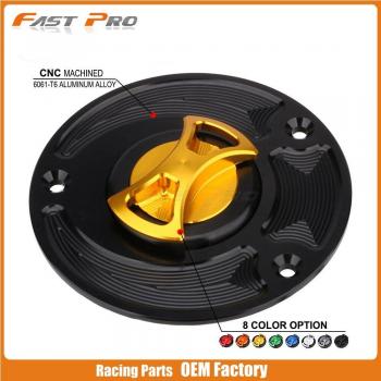 Billet CNC Gas Fuel Tank Cap Cover for SUZUKI GSXR1300 Hayabusa