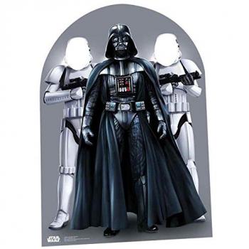 Darth Vader Stormtrooper Star Wars Child Size Stand-in Cardboard Cutout Standup