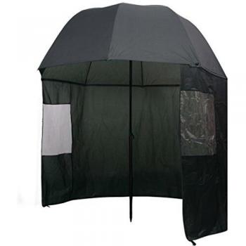 300x240 cm Green Fishing Umbrella by VidaXL