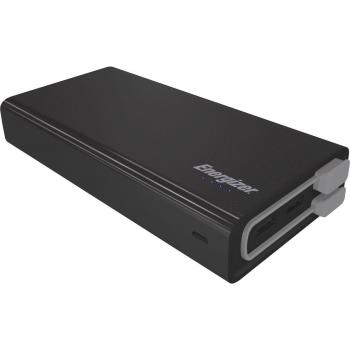 UE20001 BK Powerbank: 20 000 mAh, 3 USB‑A‑Ports, LED‑Anzeige, Sicherheitsfunktionen