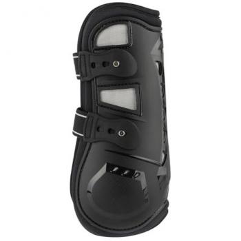 Black Large Memory Foam Pro Tendon Boots – Waldhausen Open Horse Style