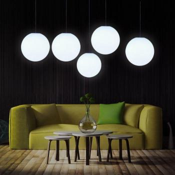 Lampe à énergie solaire en forme de boule, RGB, rechargeable, pour jardin et piscine, couleur variable ou lumière stable, MAL999