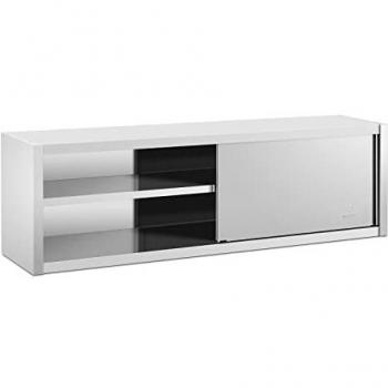 Armário de Mesa Inox Royal 200cm × 45cm – 30 Kg