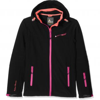 Chaqueta Peak Mountain Amala/Ks/A mujer color negro/fucsia talla S
