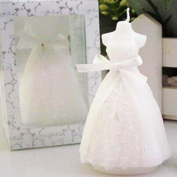 White Bride Shape Candle
