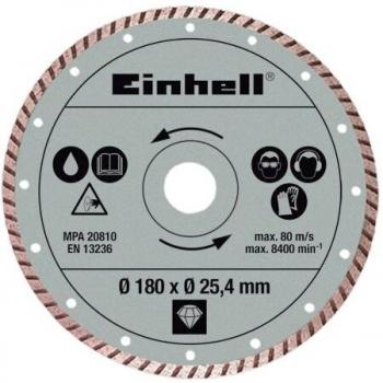 Einhell Disco Diamantato Turbo per Tagliapiastrelle  ø mm.180 foro 25,4