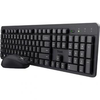 Trust Clavier et Souris Ody II Sans Fil Noir Azerty