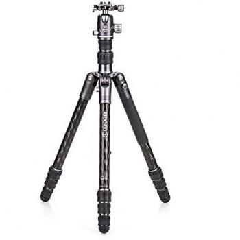 Benro FBAT24CVX25 Bat Kit (Carbon) Tripod, Black