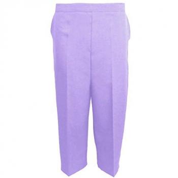Velvet Lilac Elastic Waist Cropped Shorts Pack
