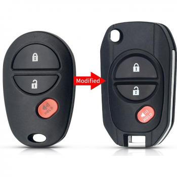 Toyota KeyShell TOY43 Replacement Shell (KeyYou)