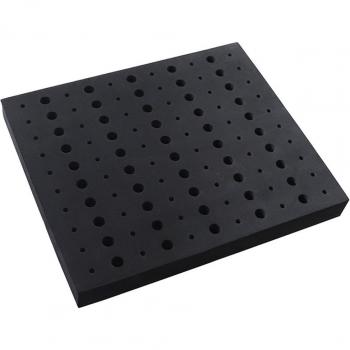 Space-Saving EVA Router Bit Storage Plate