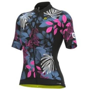 Alé PRS Garden Damen Kurzarmtrikot schwarz/blau/rosa