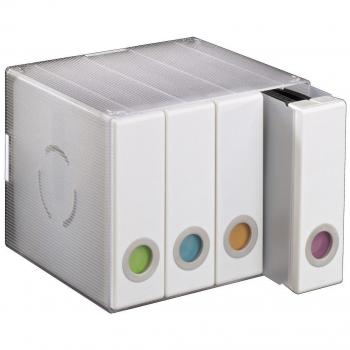 Hama CD/DVD/Blu-Ray Aufbewahrungsbox zur Wandmontage geeignet