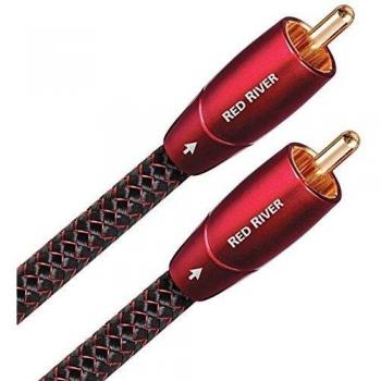 AudioQuest RCA Red River Cable, 1m Length – Red Edition