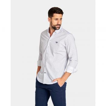 Popelín Slim con Diseño Fantasía de Colores Vibrantes