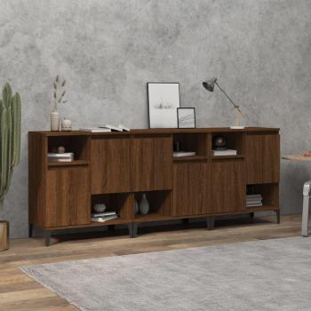 Buffet Modulable Chêne Marron 60x35x70 cm