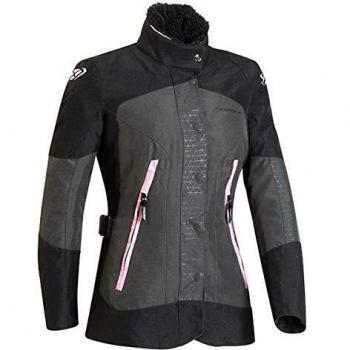 Giubbotto Ixon BLOOM donna moto tessuto Antracite Nero Ro taglia XS