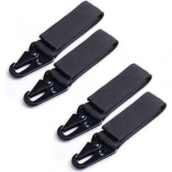 YUE QIN Outdoor Climbing Clip Ring (4‑Piece Pack)