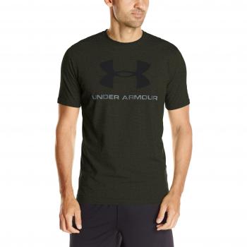 Under Armour CC Sportstyle Logo, Maglietta Uomo, Verde (Downtown Green)