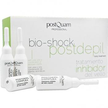 Postquam Bio-Shock Inhibidor del Vello 12 ampollas x 10 ml