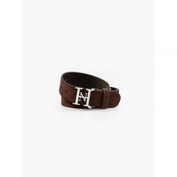 Cinturón marrón de piel para hombre Harper & Neyer