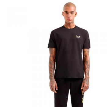 EA7 Emporio Armani T-Shirt Polo 7M000567 AF10375-MC004 Nero/Oro